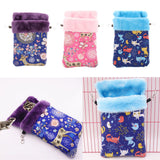 Max Pet Hamster Parrot Ferret Bunny Squirrel Cage Hanging Sleep Bag Pouch Deer Blue