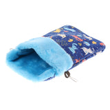 Max Pet Hamster Parrot Ferret Bunny Squirrel Cage Hanging Sleep Bag Pouch Cat Blue