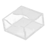 Max Acrylic Small Pet Hamster Food Water Bowl Feeder Clear Feeding Dish