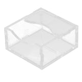 Max Acrylic Small Pet Hamster Food Water Bowl Feeder Clear Feeding Dish