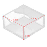 Max Acrylic Small Pet Hamster Food Water Bowl Feeder Clear Feeding Dish