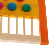 Max Pet Hamster Toys Natural Wooden Colorful Jumping Climbing Ladder Fun Toy