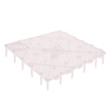 Max 10Pack Aquarium Fish Tank Bottom Filter Board 5.7-inch by 5.7-inch White