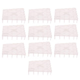 Max 10Pack Aquarium Fish Tank Bottom Filter Board 5.7-inch by 5.7-inch White
