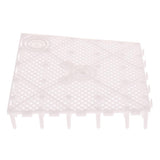 Max 10Pack Aquarium Fish Tank Bottom Filter Board 5.7-inch by 5.7-inch White