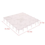 Max 10Pack Aquarium Fish Tank Bottom Filter Board 5.7-inch by 5.7-inch White