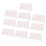 Max 10Pack Aquarium Fish Tank Bottom Filter Board 5.7-inch by 5.7-inch White