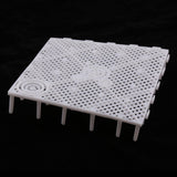 Max 10Pack Aquarium Fish Tank Bottom Filter Board 5.7-inch by 5.7-inch White