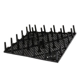 Max 10Pack Aquarium Fish Tank Bottom Filter Board 5.7-inch by 5.7-inch Black