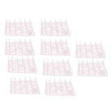 Maxbell 10Pack Aquarium Fish Tank Bottom Filter Board 5.7-inch by 5.7-inch White Open