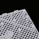 Maxbell 10Pack Aquarium Fish Tank Bottom Filter Board 5.7-inch by 5.7-inch White Open