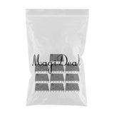 Maxbell 10Pack Aquarium Fish Tank Bottom Filter Board 5.7-inch by 5.7-inch Black Open
