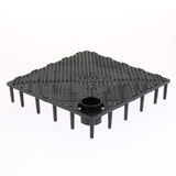 Maxbell 10Pack Aquarium Fish Tank Bottom Filter Board 5.7-inch by 5.7-inch Black Open