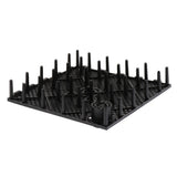 Maxbell 10Pack Aquarium Fish Tank Bottom Filter Board 5.7-inch by 5.7-inch Black Open