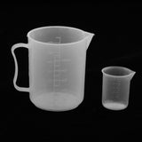 Maxbell 2 Set of 4 Pcs Measuring Cups for Reptile Medicine Water Proportion