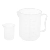 Maxbell 2 Set of 4 Pcs Measuring Cups for Reptile Medicine Water Proportion