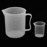 Maxbell 2 Set of 4 Pcs Measuring Cups for Reptile Medicine Water Proportion