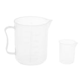 Maxbell 2 Set of 4 Pcs Measuring Cups for Reptile Medicine Water Proportion