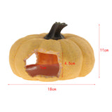 Maxbell Pumpkin Shape Cave Reptiles Gecko Lizard  Evade Cave Landscaping Decoration