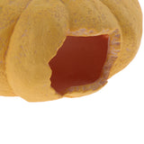 Maxbell Pumpkin Shape Cave Reptiles Gecko Lizard  Evade Cave Landscaping Decoration