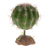 Max Succulent Plant with Resin Base Reptile Terrarium Vivarium Ornament 2