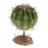 Max Succulent Plant with Resin Base Reptile Terrarium Vivarium Ornament 2