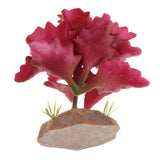Max Succulent Plant with Resin Base Reptile Terrarium Vivarium Ornament 4