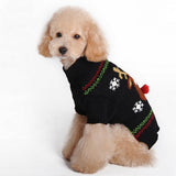 Max XS/S/M/L Size Pet Dog Winter Warm Sweater Poodle Coat Apparel Deer Black S