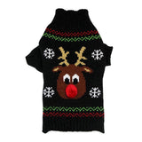 Max XS/S/M/L Size Pet Dog Winter Warm Sweater Poodle Coat Apparel Deer Black S