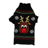 Max XS/S/M/L Size Pet Dog Winter Warm Sweater Poodle Coat Apparel Deer Black S