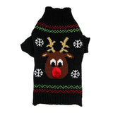 Max XS/S/M/L Size Pet Dog Winter Warm Sweater Poodle Coat Apparel Deer Black S