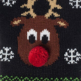 Max XS/S/M/L Size Pet Dog Winter Warm Sweater Poodle Coat Apparel Deer Black S