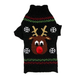 Max XS/S/M/L Size Pet Dog Winter Warm Sweater Poodle Coat Apparel Deer Black S