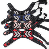 Max Adjustable Puppy Dog Harness Rhinestone Reflective Chest Strap Black S