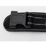 Max Adjustable Puppy Dog Harness Rhinestone Reflective Chest Strap Black S