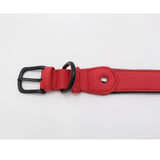 Max Pet Sturdy Collar Dog Cat Puppy Adjustable Buckle Neck Strap Red M