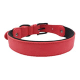Max Pet Sturdy Collar Dog Cat Puppy Adjustable Buckle Neck Strap Red M