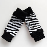 Max 4Pcs/Set Dog Leg Socks Leg Warmers Protector, Puppy Legs Brace Wraps Black S