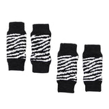 Max 4Pcs/Set Dog Leg Socks Leg Warmers Protector, Puppy Legs Brace Wraps Black S