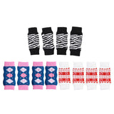 Max 4Pcs/Set Dog Leg Socks Leg Warmers Protector, Puppy Legs Brace Wraps Black S