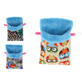 Max Small Animals Hamster Winter Warm Plush Pouch Sleeping Bed Hammock Owl 1