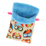 Max Small Animals Hamster Winter Warm Plush Pouch Sleeping Bed Hammock Owl 1