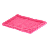 Max 2 Pack Velvet Small Animals Warm Mat for Hamster, Guinea Pig, Ferret Rose Red