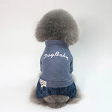 Max Dog Coat Cold Weather Warm Jacket for Small Medium Large Dog Light Blue S