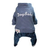 Max Dog Coat Cold Weather Warm Jacket for Small Medium Large Dog Light Blue S