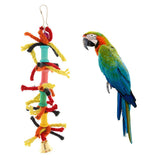 Max Bird Cage Hanging Decoration Pet Parrot Cotton Strings Chew Toy