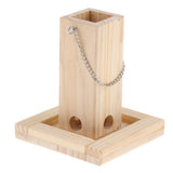 Max Parrot Bird Foraging Feeder Hanging Box Cage Feeding Cup Dish for Cockatiel