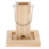 Max Parrot Bird Foraging Feeder Hanging Box Cage Feeding Cup Dish for Cockatiel