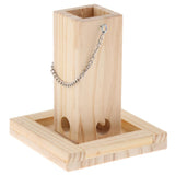 Max Parrot Bird Foraging Feeder Hanging Box Cage Feeding Cup Dish for Cockatiel