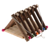 Max Small Pet Toy Triangle Branch Cave Nest Hamster Hammock Swing Bed House Toy